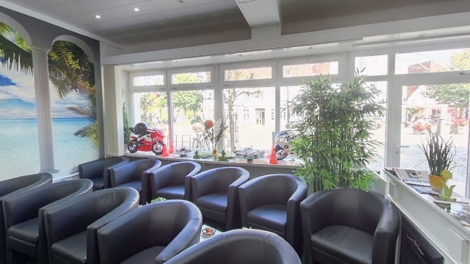 Schaufensterfront Marktplatzblick